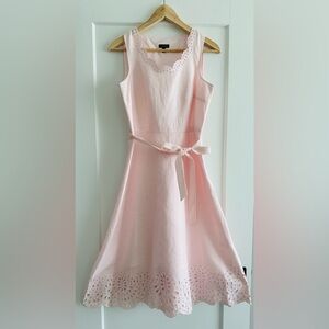 Talbots Pink Midi Dress